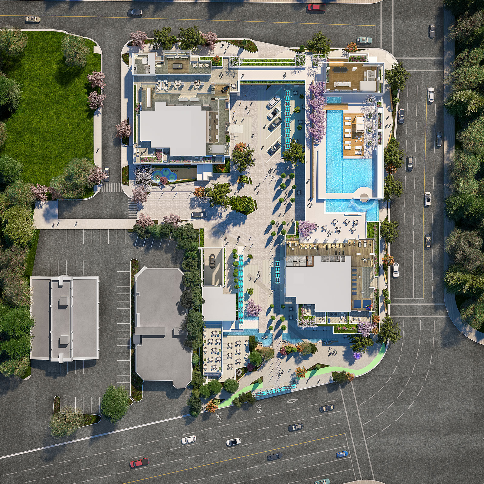 Resort layout